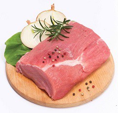 Frisches Geflügelfleisch und Frischfleisch